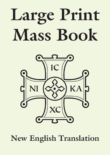 Large print mass book - large, by