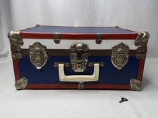 VINTAGE FOOTLOCKER STEAM TRUNK