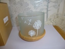 Partylite Shining Moments Springtime Blossom Large Tealight Holder Dandelion BN