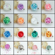 Chunky Hexagon Mylar Ice