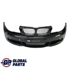 Front Bumper BMW E82 E88 M Sport PDC Trim Panel Black Sapphire Metallic 475