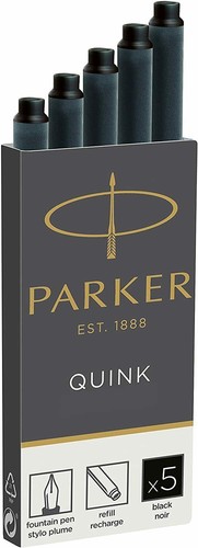 Parker quink long fountain pen - quink,