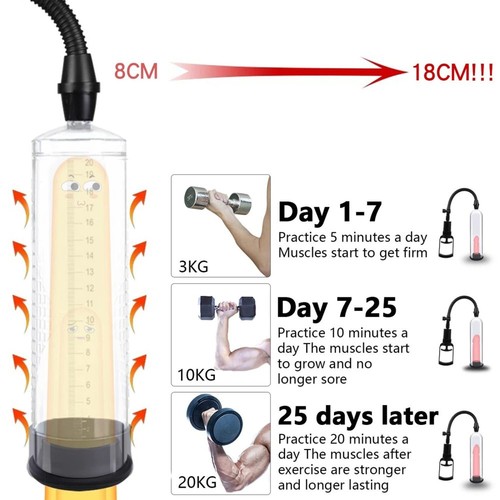 Penis pump enlarger stretcher - penis-pump,