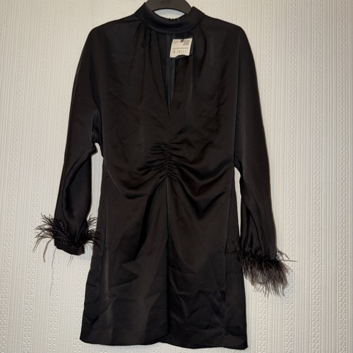 New black zara dress - zara, size
