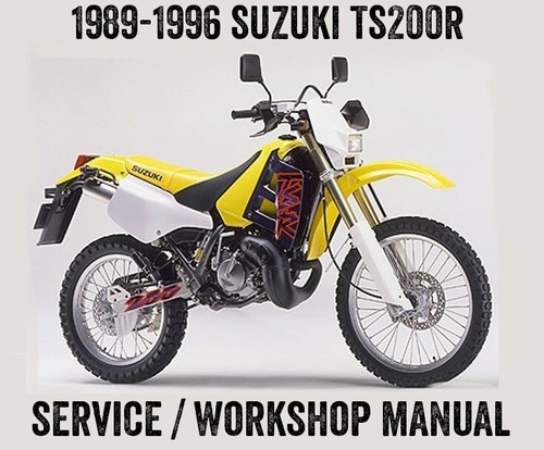 1989 1996 suzuki ts200r repair - suzuki,