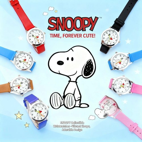 Kids snoopy quartz watch - snoopy,