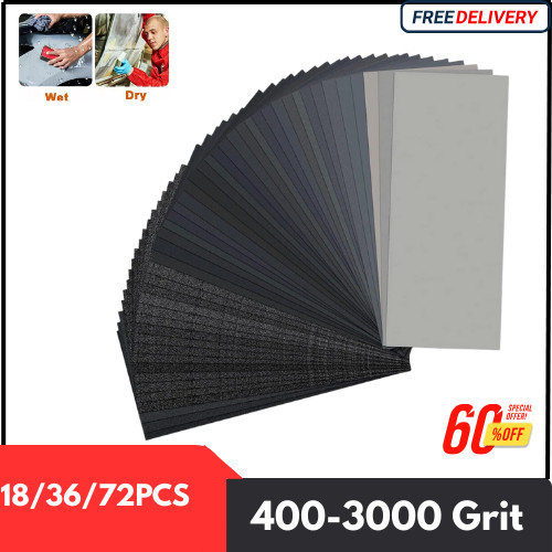 72pcs assorted sanding - assorted, and