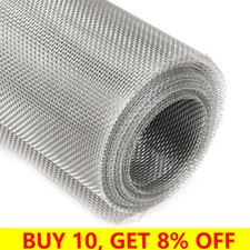 3/6M Stainless Steel Rat Mesh Rodent Proofing Woven Fine Wire Metal Netting Roll