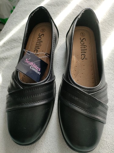Ladies leather softlites shoes - leather,