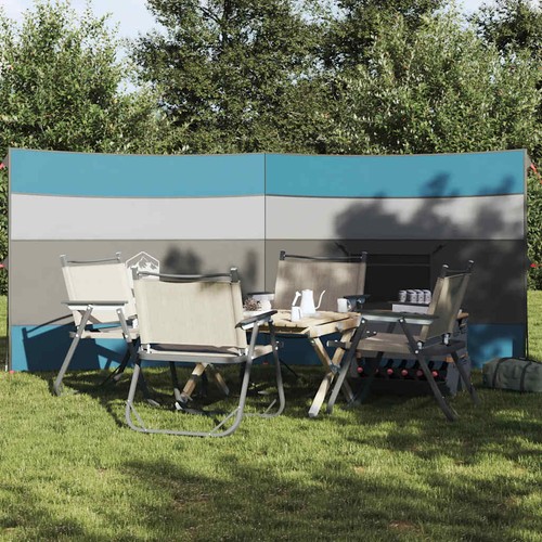 Vidaxl camping windbreak blue - camping,