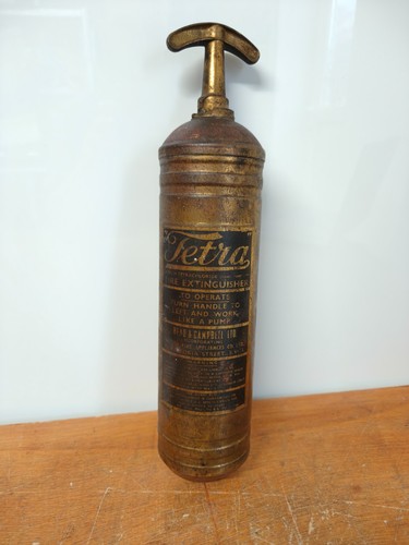 Vintage antique brass - brass, fire