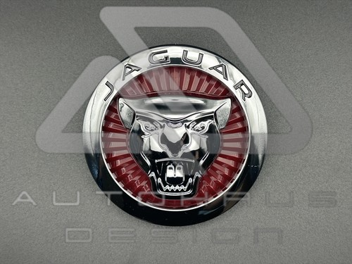 Front grille badge 86mm chrome - front,