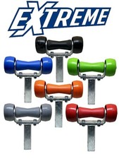 Extreme 125mm Boat RIB Trailer Keel Roller on T Piece with Castors