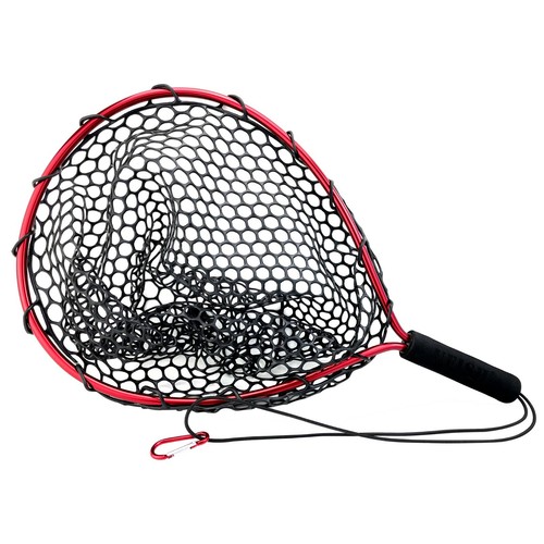 Net rubber fishing landing fly - rubber,