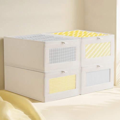 4pcs linen storage boxes - linen,