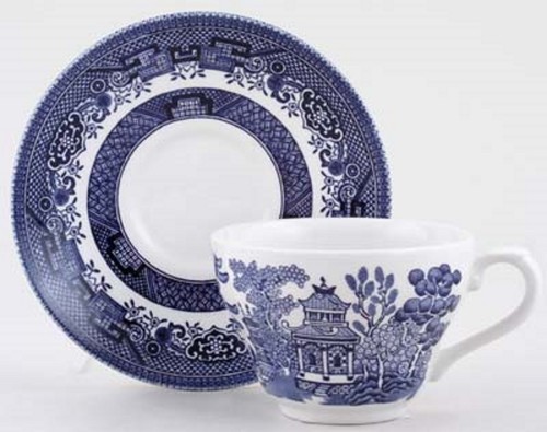 Set tea cups saucer - 6,