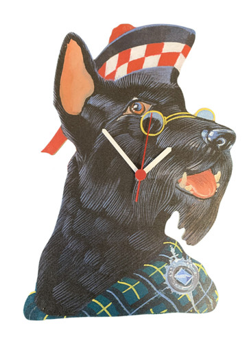 Scottie the sailor dog clock - the,