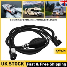 Boat Fuel Line Hose Primer Oil Tube Tank Connector for Yamaha Outboard Motor UK