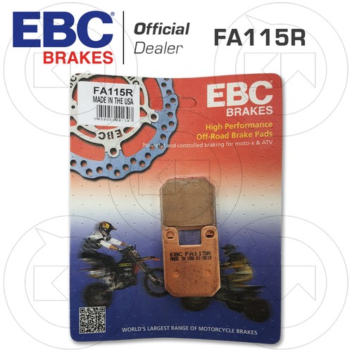 Brake pads anterior sinter ebc - brake,
