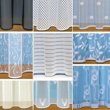 Net Curtains Straight Base With Slot Top ~ White Net Curtain ~ Sold By The Metre