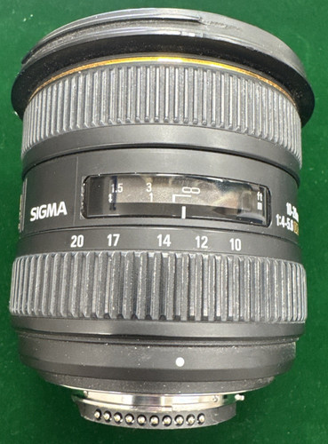 Sigma lens 20mm - sigma, 10-20mm
