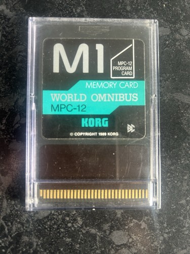 Korg memory card - m1, fully