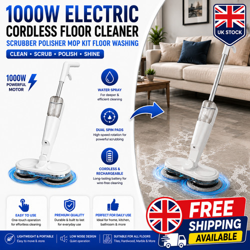 1000w electric cordless floor - electric,