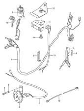 Suzuki Genuine Screw FZ50 G K L P X Z Electrical Wiring Harness 02112-06107-000