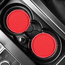 4pcs Red Cup Holder Non-slip