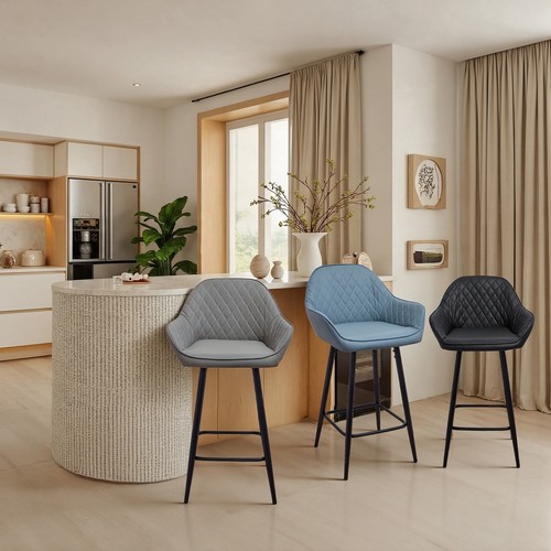 Bar stool leather - pu,