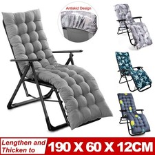 UK Sun Lounger Cushion Bench