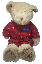 La Senza Archie Teddy Bear In Pyjamas Plush 16" Soft Toy Teddy Bear 2001 Vintage