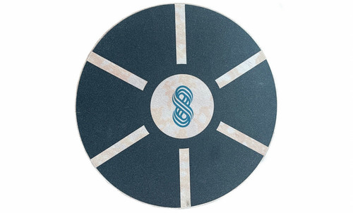 Wooden wobble balance board - wooden,