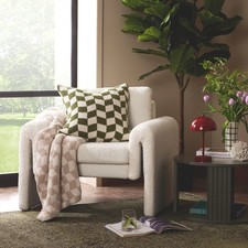 Dusk Alba Ivory Boucle Accent