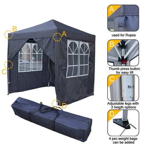 2x2m pop gazebo - 2x2m,