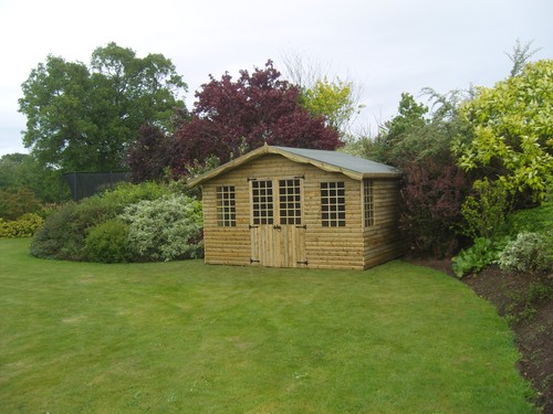 12x10 summer house log lap - summer,