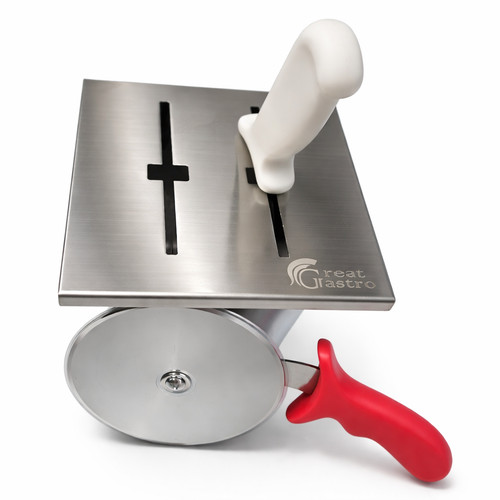 Pizza scraper holder - pizza,
