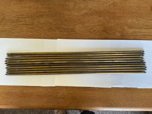 Stair rods brass - rods, with