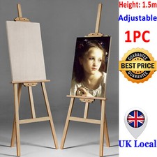 Studio Wooden Easel Display Art Craft Artist Cafe Wedding Painting Stand Ajust