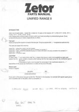 Zetor Tractor 8111 8145 9111 9145 10111 10145 12111 12145 14145 16145 Parts Manu
