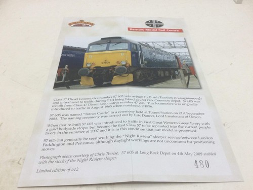 Bachmann 752y gauge fgw - bachmann,