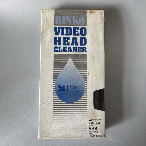 Rinko head cleaner for vhs - head,