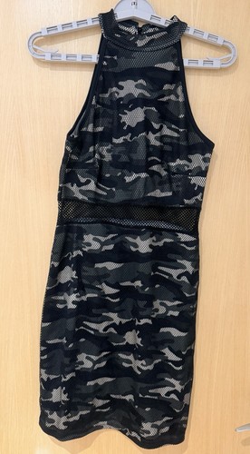 Select camouflage mini dress - select,