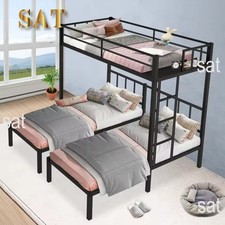 Metal Bunk Bed Frame 90×200cm