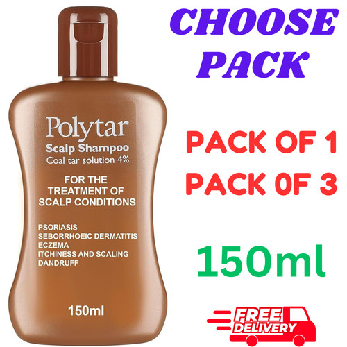 Polytar scalp shampoo 150ml - polytar,