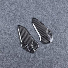 For Kawasaki ZX25R ZX4RR ZX4R Carbon Fiber Heel Guard Foot Peg Plate Protector