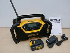 DeWALT DCR029 12V 18V 54V BLUETOOTH DAB FM RADIO & USB CHARGER + DCB182 BATTERY