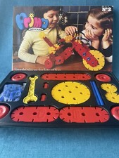 Meccano Prima No.2 vintage toy construction set plastic 1975 3+ COMPLETE VGC