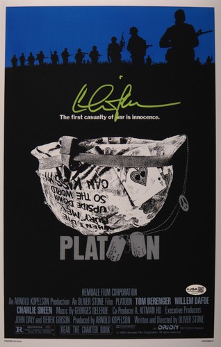 Charlie sheen signed 11x17 - charlie,