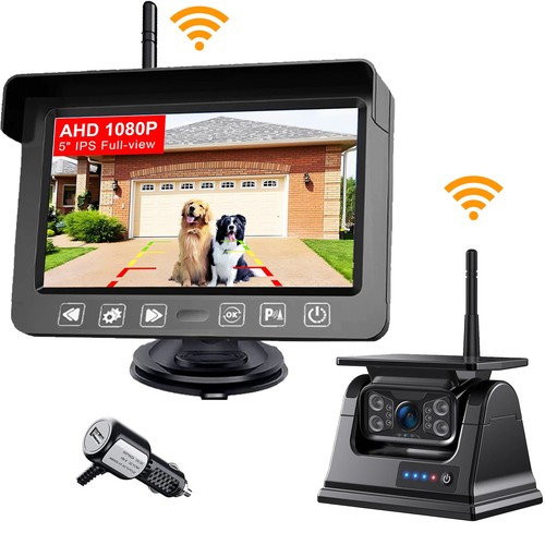 1080p wireless solar magnetic - wireless,